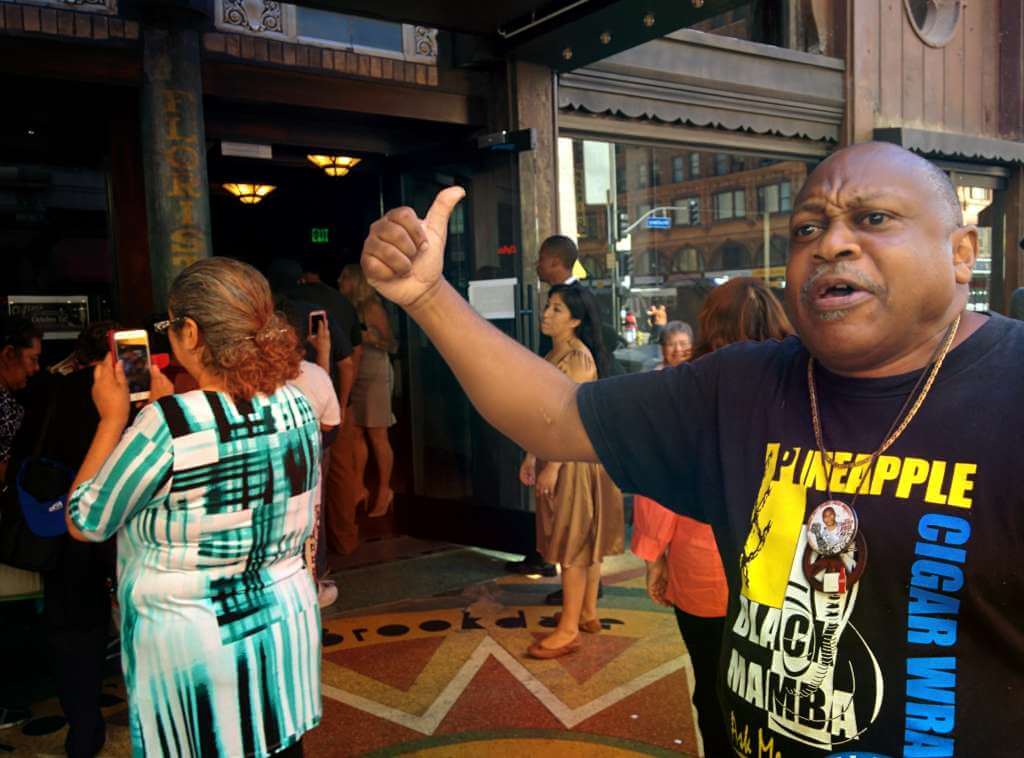 Brother Pancake's invocation for the Reopening of Clifton's Cafeteria