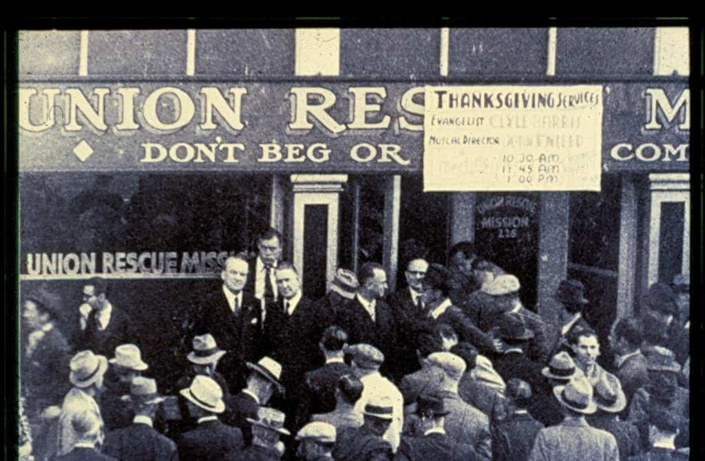 Union Rescue Mission Walking Tour: 124 years on Skid Row
